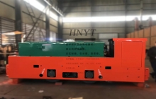 廣西8噸防爆湘潭電機(jī)車(chē)發(fā)往西北礦山
